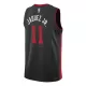 Miami Heat JAQUEZ JR. #11 2023/24 Swingman Jersey Black for men - City Edition - uafactory