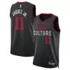 Miami Heat JAQUEZ JR. #11 2023/24 Swingman Jersey Black for men - City Edition - uafactory