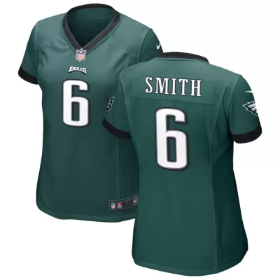 Women Philadelphia Eagles DeVonta Smith #6 Green Game Jersey - uafactory