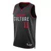 Miami Heat JAQUEZ JR. #11 2023/24 Swingman Jersey Black for men - City Edition - uafactory