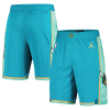 Men's Charlotte Hornets Teal Basketball Shorts 2023/24 - City Edition - uafactory