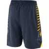 Men's Indiana Pacers Navy Basketball Shorts 2019/20 - Icon Edition - uafactory