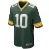 Men Green Bay Packers Jordan Love #10 Green Game Jersey - uafactory