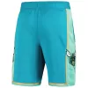 Men's Charlotte Hornets Teal Basketball Shorts 2023/24 - City Edition - uafactory