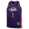 Youth Phoenix Suns Devin Booker #1 Purple Swingman Jersey - City Edition - uafactory