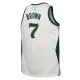Youth Boston Celtics Jaylen Brown #7 White Swingman Jersey - City Edition - uafactory
