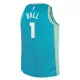 Youth Charlotte Hornets LaMelo Ball #1 Teal Swingman Jersey - City Edition - uafactory