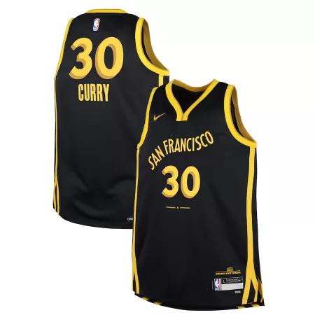 Youth Golden State Warriors Stephen Curry #30 Swingman Jersey - City Edition - uafactory