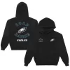 Men Philadelphia Eagles Black NFL Hoodie - uafactory