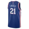 Philadelphia 76ers Joel Embiid #21 Swingman Jersey Royal for men - Association Edition - uafactory