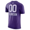 Utah Jazz Jordan Clarkson #00 2023/24 Swingman Jersey Purple for men - City Edition - uafactory