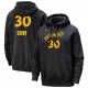 Men's Golden State Warriors Stephen Curry #30 2023/24 Hoodie Black - uafactory