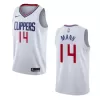 Los Angeles Clippers Terance Mann #14 Swingman Jersey White for men - Association Edition - uafactory