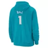 Men's Charlotte Hornets LaMelo Ball #1 2023/24 Hoodie Teal - uafactory