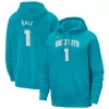 Men's Charlotte Hornets LaMelo Ball #1 2023/24 Hoodie Teal - uafactory