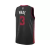 Miami Heat DWYANE WADE #3 2023/24 Swingman Jersey for men - City Edition - uafactory