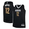 Youth Memphis Grizzlies Ja Morant #12 Black Swingman Jersey 2023/24 - City Edition - uafactory