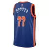 Men's Jalen Brunson #11 New York Knicks Swingman NBA Custom Jersey - City Edition 2023/24 - uafactory