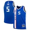 Youth Sacramento Kings De'Aaron Fox #5 Blue Swingman Jersey - City Edition - uafactory