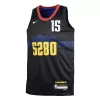 Youth Denver Nuggets Nikola Jokić #15 Black Swingman Jersey 2023/24 - City Edition - uafactory