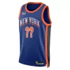 Men's Jalen Brunson #11 New York Knicks Swingman NBA Custom Jersey - City Edition 2023/24 - uafactory