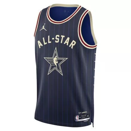 All Star Jayson Tatum #0 2024 Swingman Jersey Navy for men - uafactory