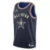 All Star Jayson Tatum #0 2024 Swingman Jersey Navy for men - uafactory