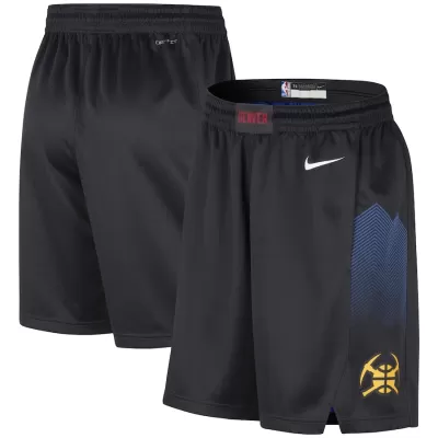 Men's Denver Nuggets Basketball Shorts 2023/24 - City Edition - uafactory