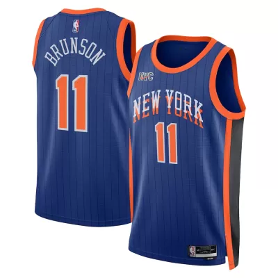 New York Knicks Jalen Brunson #11 2023/24 Swingman Jersey for men - City Edition - uafactory