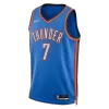 Oklahoma City Thunder HOLMGREN #7 2022/23 Swingman Jersey Blue for men - Association Edition - uafactory