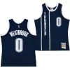 Men's Oklahoma City Thunder Russell Westbrook #0 Retro Jersey 2015/16 - uafactory