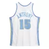 Men's Denver Nuggets Carmelo Anthony #15 Retro Jersey 2006/07 - uafactory