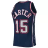 Men's Brooklyn Nets Vince Carter #15 Navy Retro Jersey 2006/07 - uafactory