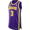 Los Angeles Lakers Anthony Davis #3 Swingman Jersey Purple for men - Statement Edition - uafactory