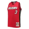 Men's Miami Heat Dwyane Wade #3 Red Retro Jersey 2005/06 - uafactory