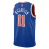 New York Knicks Jalen Brunson #11 Swingman Jersey Blue for men - Association Edition - uafactory