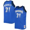 Men's Minnesota Timberwolves Kevin Garnett #21 Blue Retro Jersey 2003/04 - uafactory