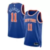 New York Knicks Jalen Brunson #11 Swingman Jersey Blue for men - Association Edition - uafactory