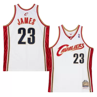 Men's Cleveland Cavaliers Lebron James #23 Retro Jersey 2003/04 - uafactory