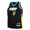 Indiana Pacers Tyrese Haliburton #0 2023 Swingman Jersey Black for men - City Edition - uafactory