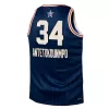 All Star Giannis Antetokounmpo #34 2024 Swingman Jersey Navy for men - uafactory