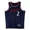 Los Angeles Clippers Kawhi Leonard #2 2024/25 Swingman Jersey Navy for men - Association Edition - uafactory