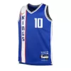 Youth Sacramento Kings Domantas Sabonis #10 Blue Swingman Jersey 2023/24 - City Edition - uafactory