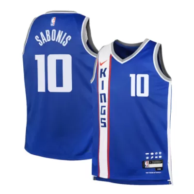 Youth Sacramento Kings Domantas Sabonis #10 Blue Swingman Jersey 2023/24 - City Edition - uafactory