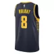 Indiana Pacers Justin Holiday #8 Swingman Jersey Navy for men - Association Edition - uafactory
