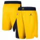 Men's Indiana Pacers Gold Basketball Shorts - Statement Edition - uafactory
