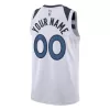 Men's Minnesota Timberwolves Swingman NBA Custom Jersey - Association Edition - uafactory