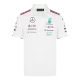 Men Mercedes AMG Petronas F1 White Team 2024 - uafactory