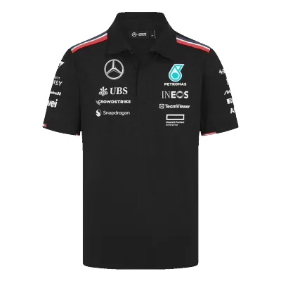 Men Mercedes AMG Petronas F1 Black Team 2024 - uafactory