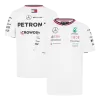 Men Mercedes AMG Petronas F1 White Team 2024 - uafactory